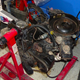 Here’s the 258 cubic-inch inline-six and four-speed out of the CJ-8.